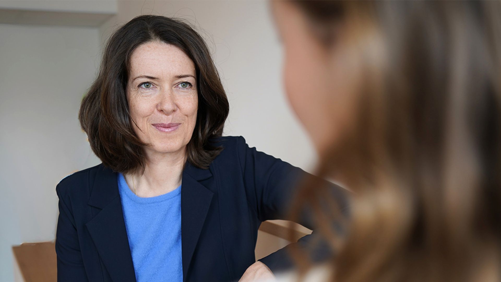 Meike Fabian за време на интервју