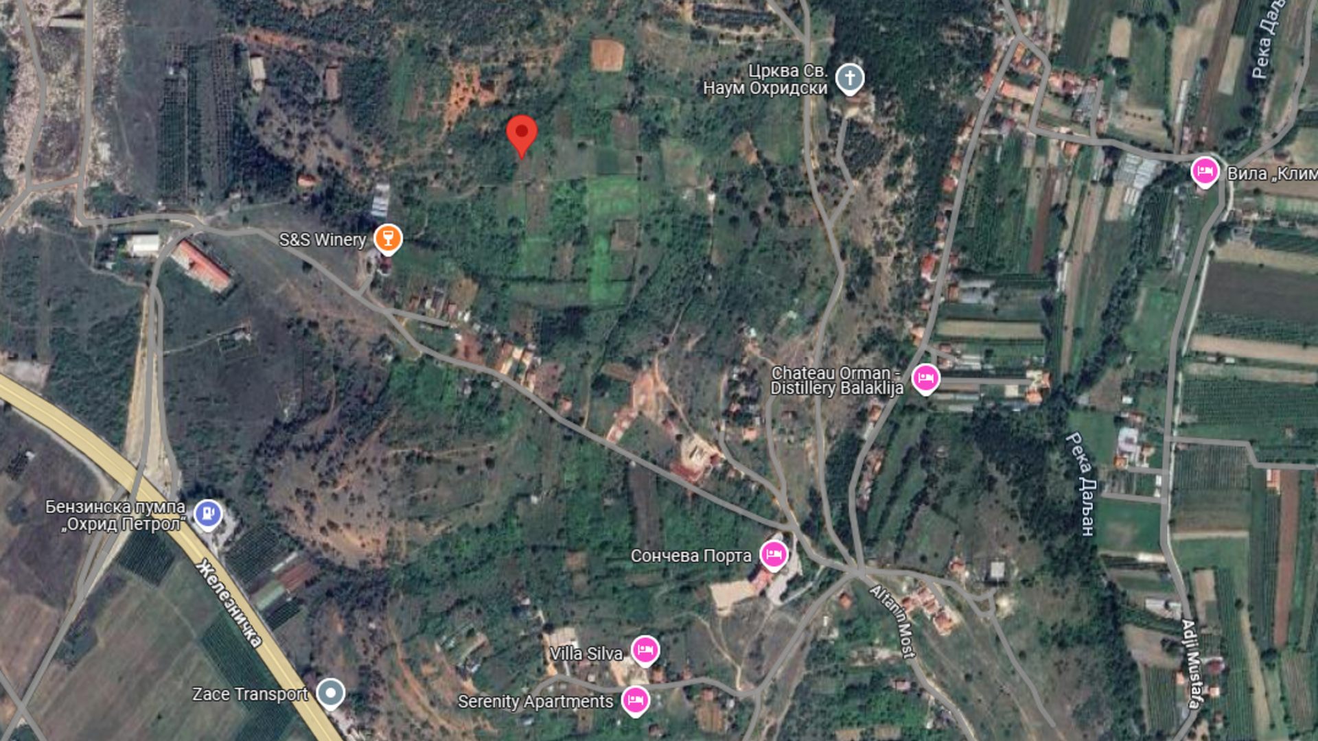 Road, Outdoors, Intersection, City, Airport, Nature, Aerial-View, Windmill, Scenery, Bridge