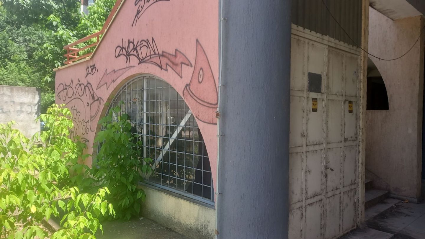 City, Street, Urban, Gate, Outdoors, Shelter, Monastery, Path, Wall, Art